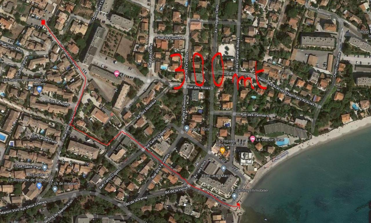 Superbe appartement 3 min à pied de la mer La Seyne-sur-Mer Esterno foto